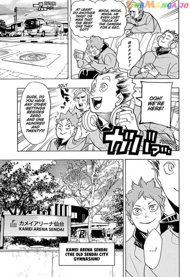 Haikyuu!!, Chapter 378 image 06